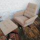 Armchair with Czech footrest, 1960, Munzar and Moravian