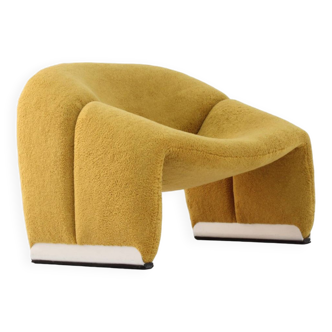 Artifort Groovy M Chaise F598 Pierre Paulin - Boucle Jaune