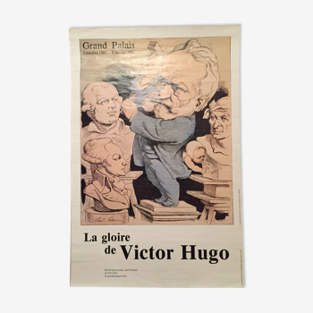 Victor Hugo exhibition poster at the Grand Palais 1986