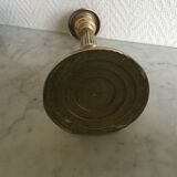 Old copper candle holder
