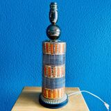 Large vintage Aldo Londi lamp base for Bitossi in ceramic 1970