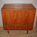 Tv stand wood  vintage 60'