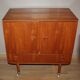 Tv stand wood  vintage 60'