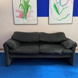 Sofa Maralunga 2 places edition Cassina 80s/90s
