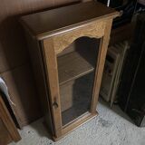 Glass bookcase