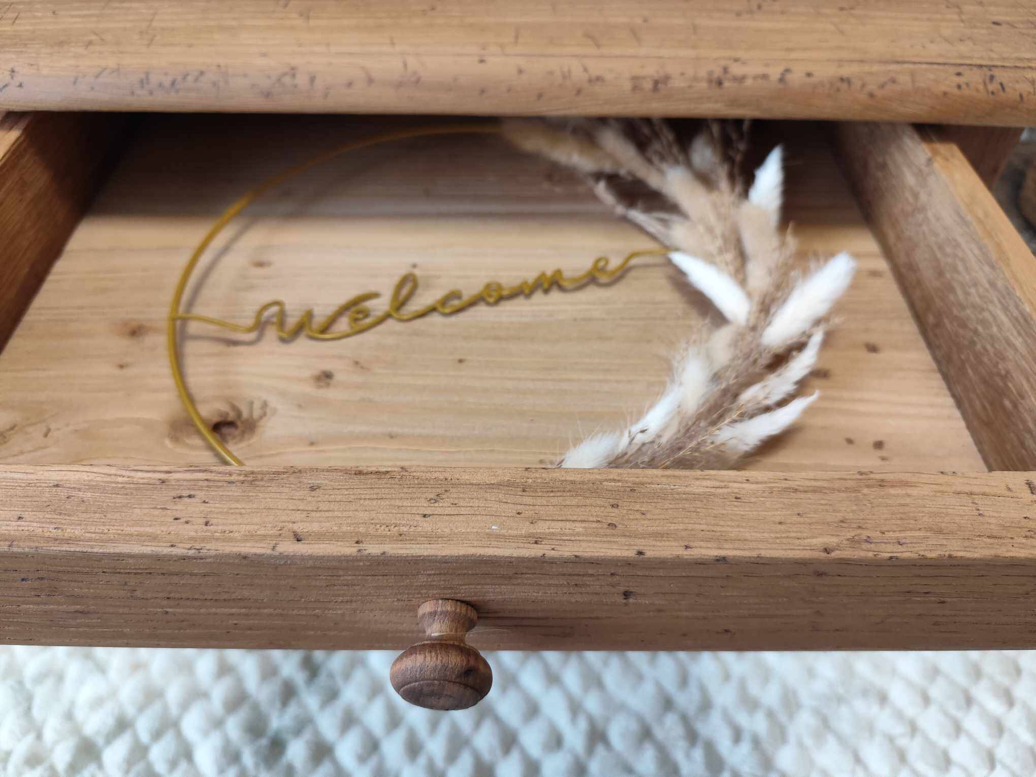 Table de chevet bois