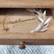 Table de chevet bois