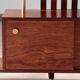 Illuminated Room Divider - Rosewood & Brass