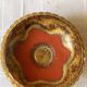 Coupe à fruits vintage en faïence allemande – années 70