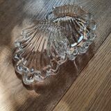 Art deco shell crystal jewelry box