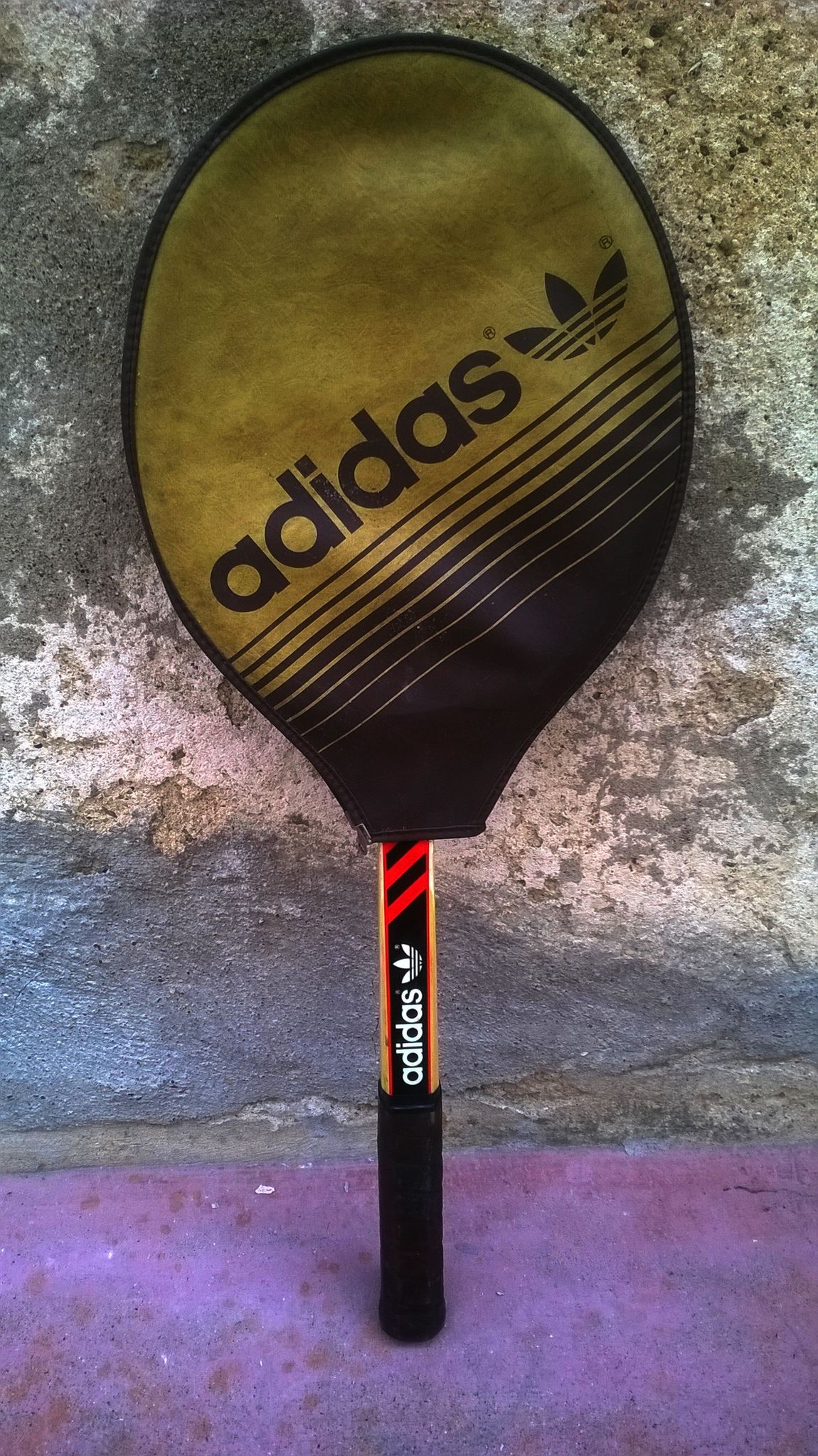 Raquette de tennis vintage