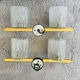 Pair of Arlus wall lamps in Murano glass vintage