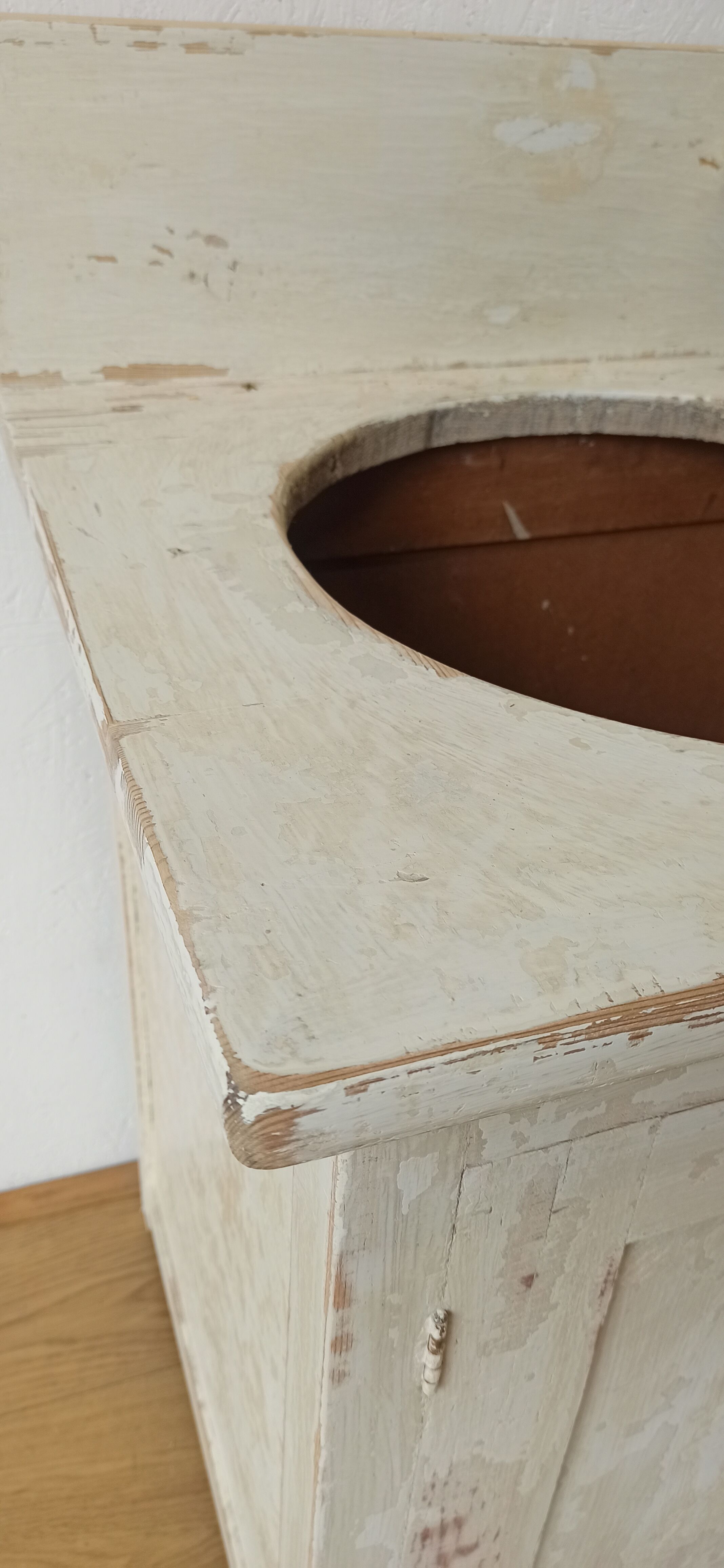 Old Wooden Wash Basin 50s.