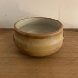 Enamelled sandstone bowl tachist Pottery of the Dove