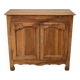 Commode buffet en noyer mouluré XVIIIe