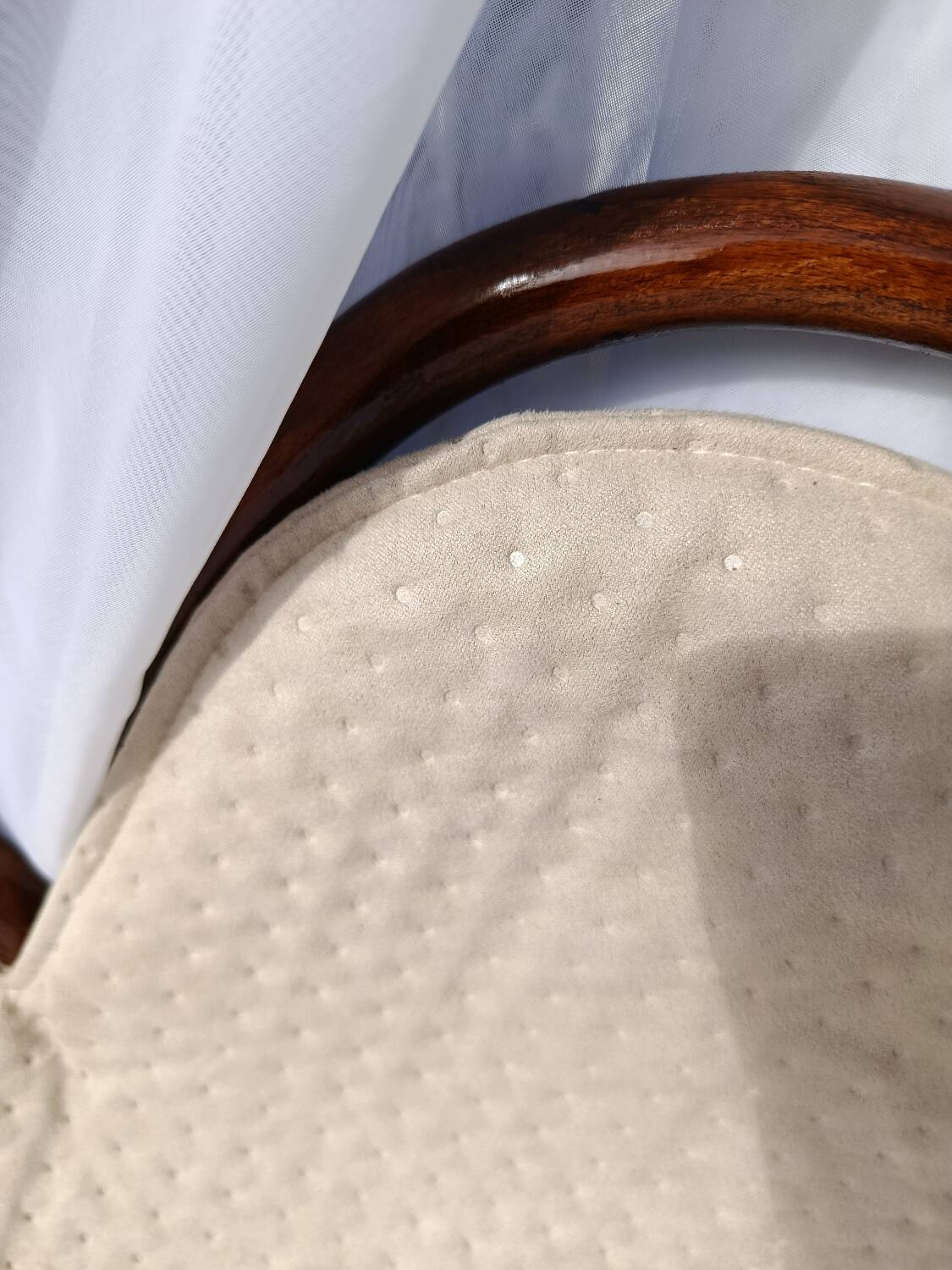 Antique cradle by J&J Khon