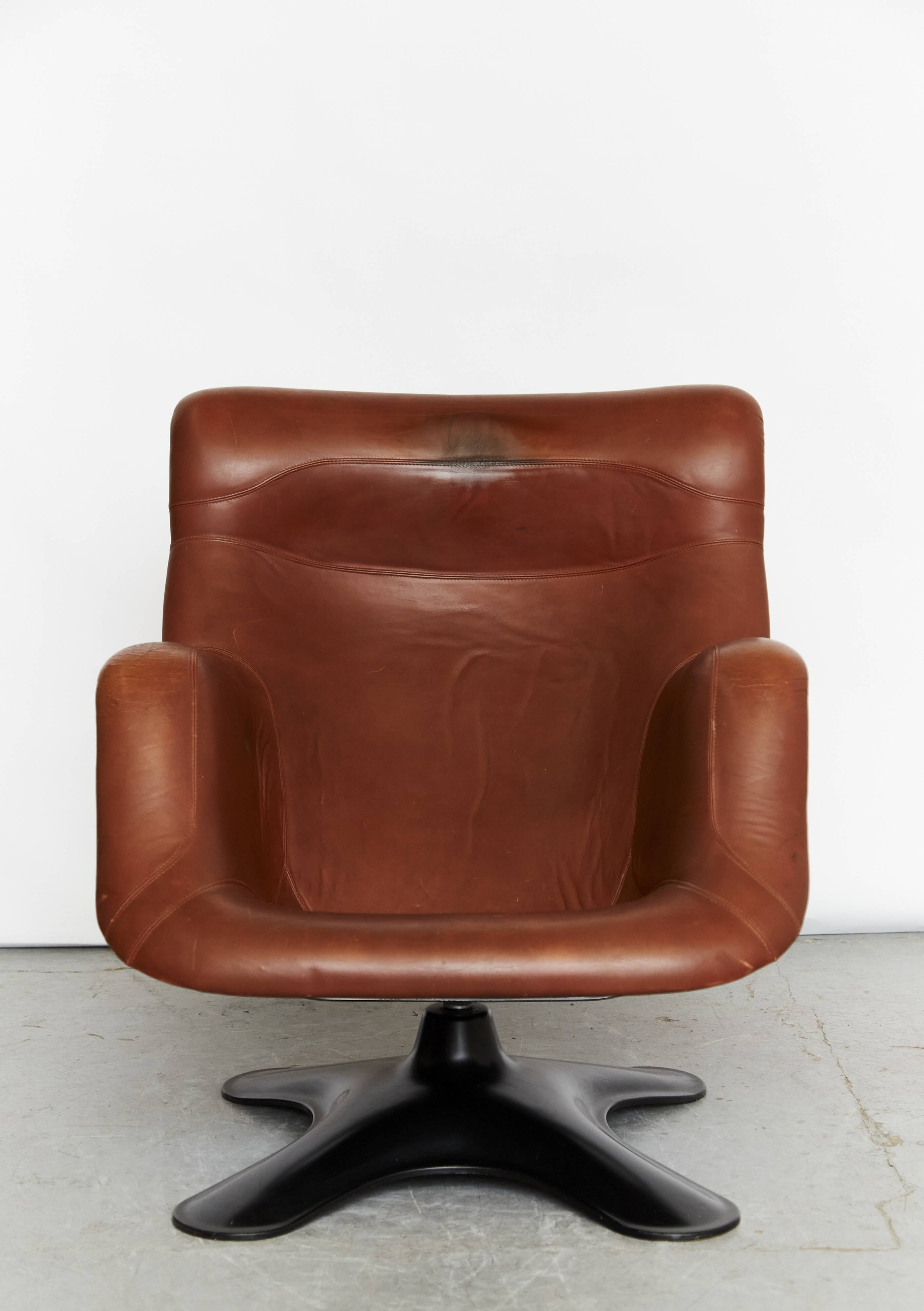 Yrjö Kukkapuro Karuselli Chair & Ottomane for Haimi, 1965