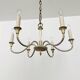 Brass Chandelier by Vereinigte Werkstätten München