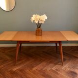 Meal table, expandable, oak