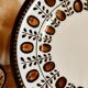 6 soup plates walnut model by Boch