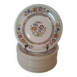 12 assiettes à dessert