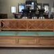Grand Bench Box in solid oak from the 1950s