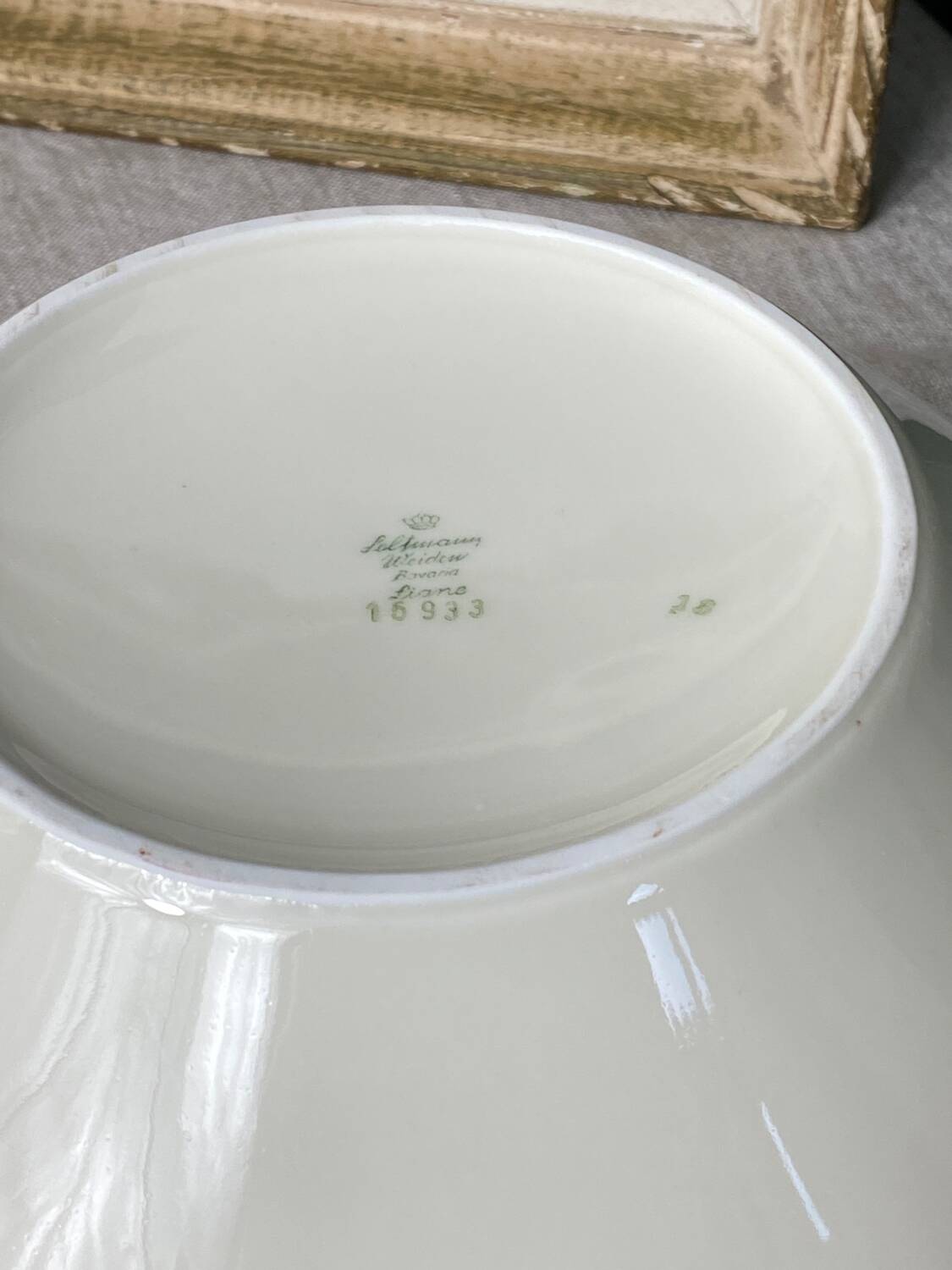 Bavaria porcelain soup tureen