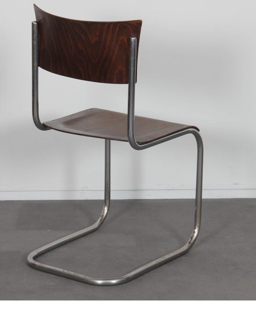 Pair of vintage chairs by Mart Stam for Kovona, 1940