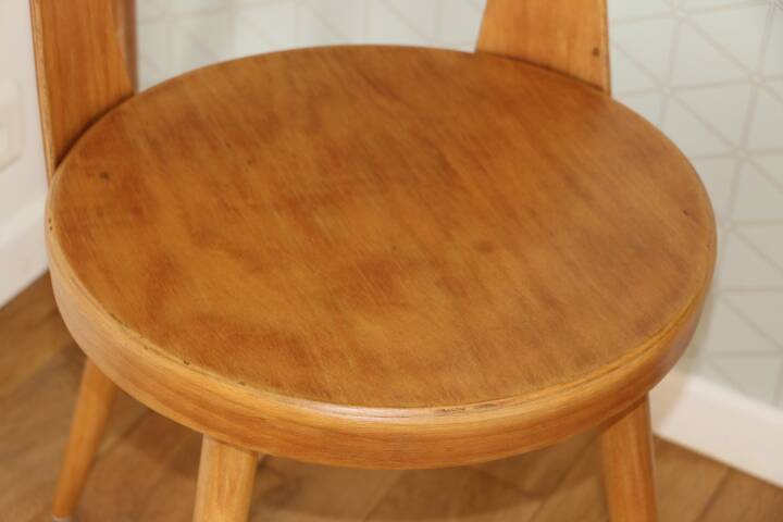 3 chaises BAUMANN « MONDOR » V1 claire