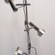 Three-spot floor lamp in chrome metal by Philips, Netherlands circa 1970.