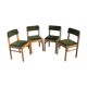 Lot de 4 chaises Baumann vintage