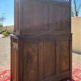 Gothic walnut sideboard / dresser