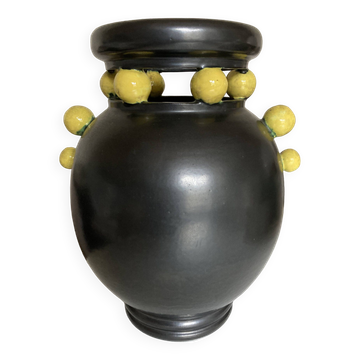 XXXL ceramic vase Vallauris 1940 - 1950