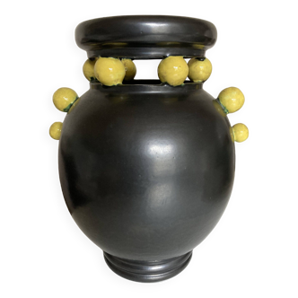 Vase XXXL céramique Vallauris 1940 - 1950