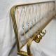 Vintage 'gold' wall coat rack