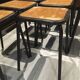 suite of 11 industrial stools