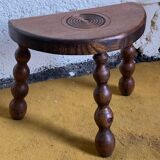 Duo of mulched Provencal chairs