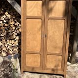 Armoire type parisienne bois rénové