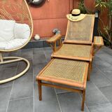 Cane lounge chair 1930/1950