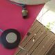 Vintage 70s lampshade and mechanism