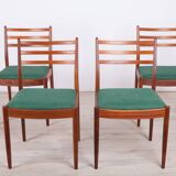 Vintage Teak Dining Chairs by Victor Wilkins for G-Plan, 1960s, Set of 4