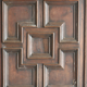 Standing man of Louis XIII period solid walnut