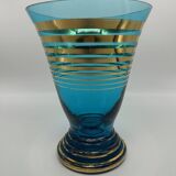 1950s glass vase