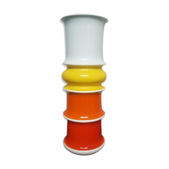 Vase des années 70 en porcelaine signé Thomas Germany