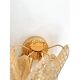 Sculptural Gold “Granigli” “Rondini” Murano Glass Wall Lamps in Modern Styl