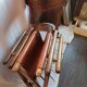 1950 leather rocking chair