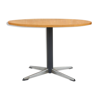 Mid century coffee table in teak veneer by Mutz, Germany 1950s