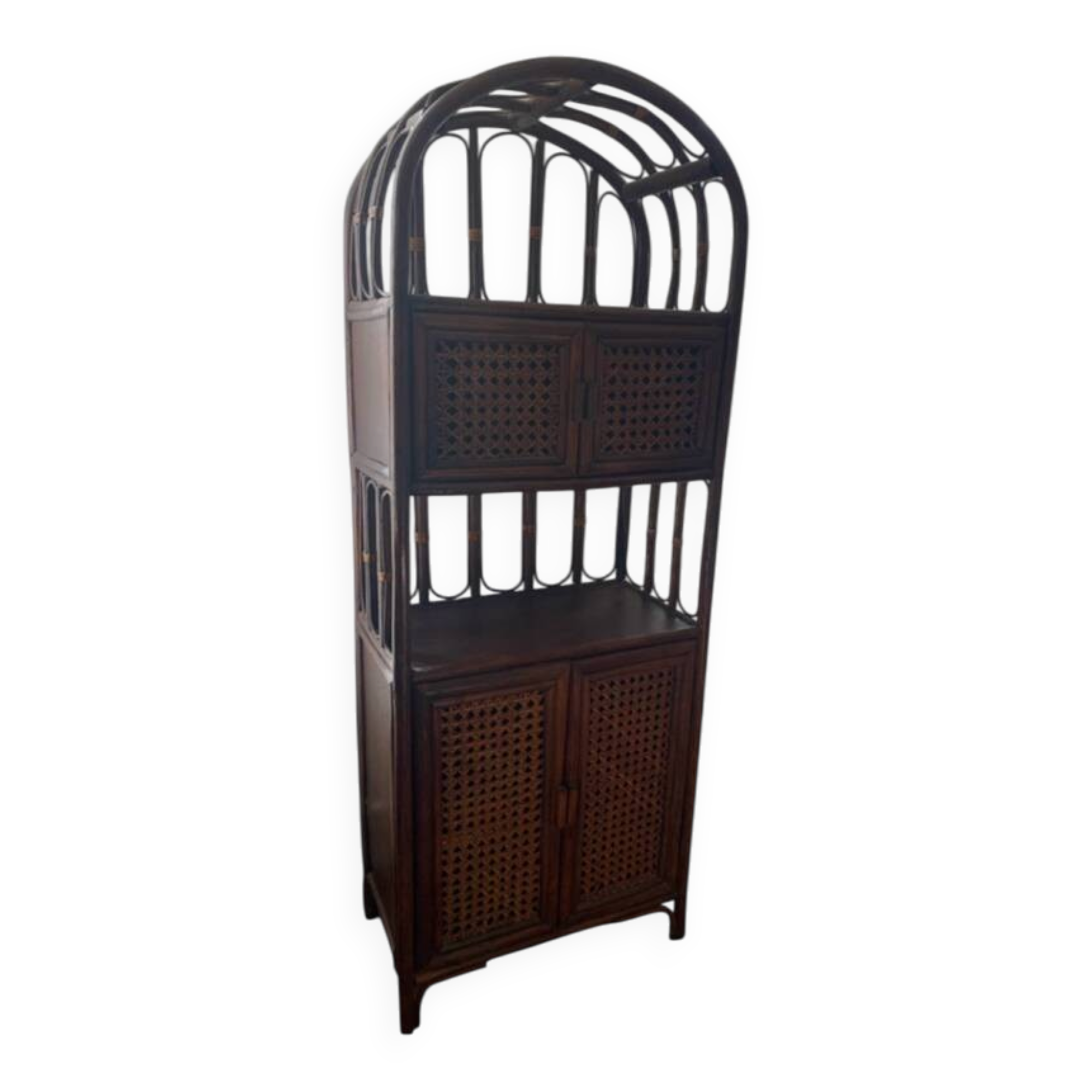Bamboo shelf