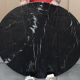 Original Knoll Tulip dining table (137cm) Nero Marquina glossy LIKE NEW!!