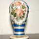 Jean-françois robert baccarat vase opaline peint main